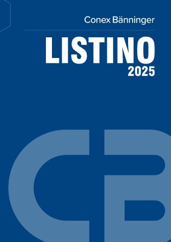 CONEX BANNINGER - Listino 2025